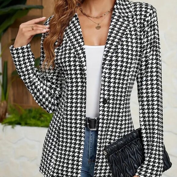 High Quality Jackets & Blazers - Lapel Blazer Button Front